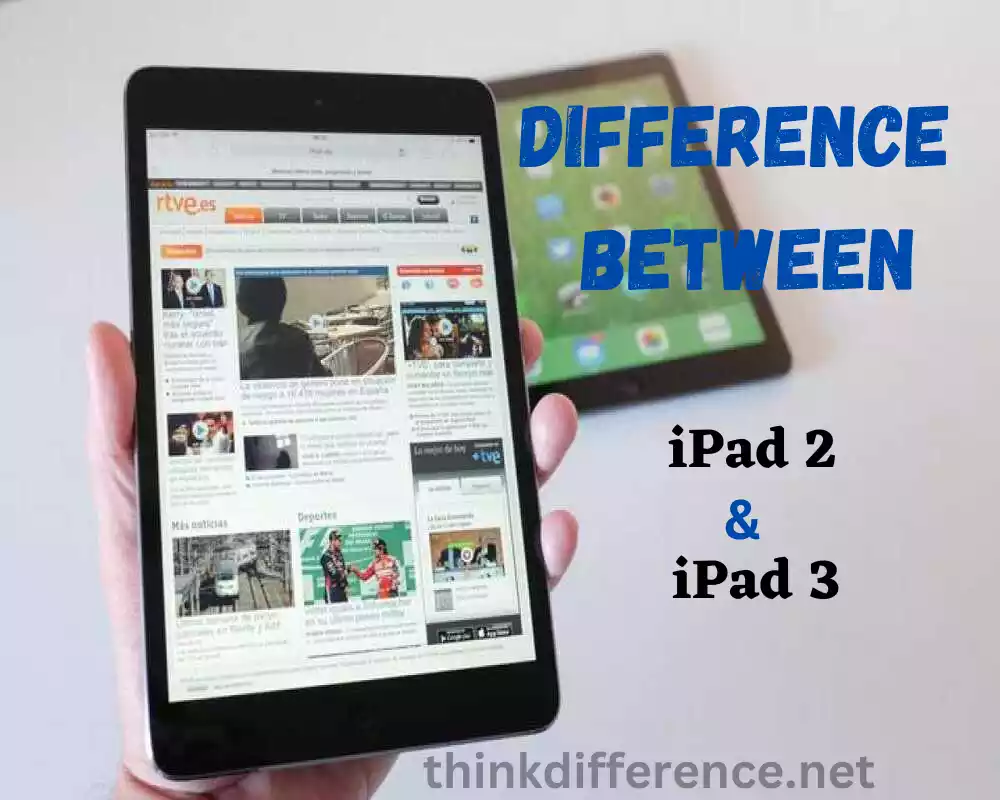 Apple iPad 2 and iPad 3