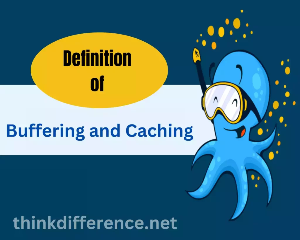Definition of Buffering and Caching