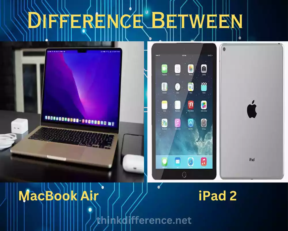 MacBook Air and iPad 2