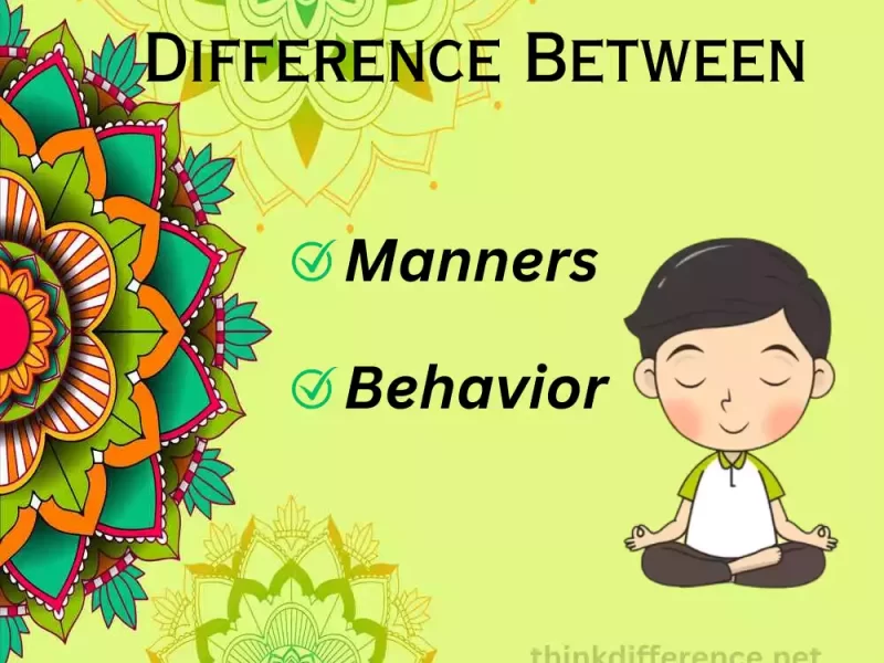 Manners and Behavior