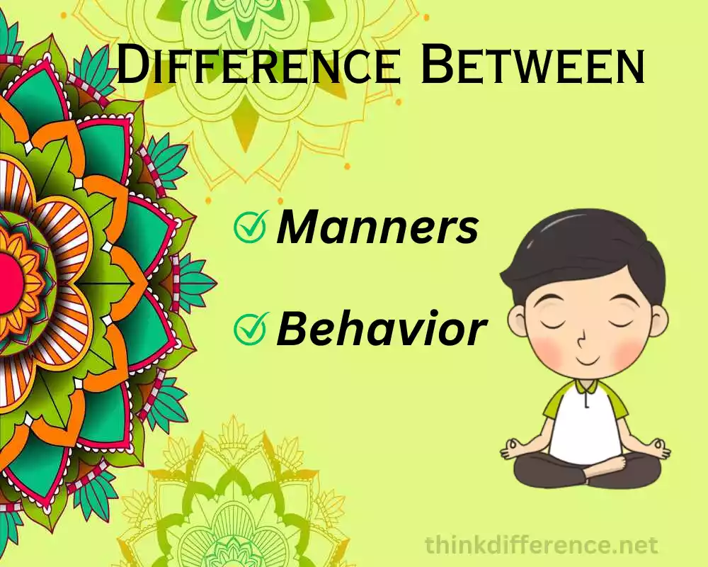 Manners and Behavior