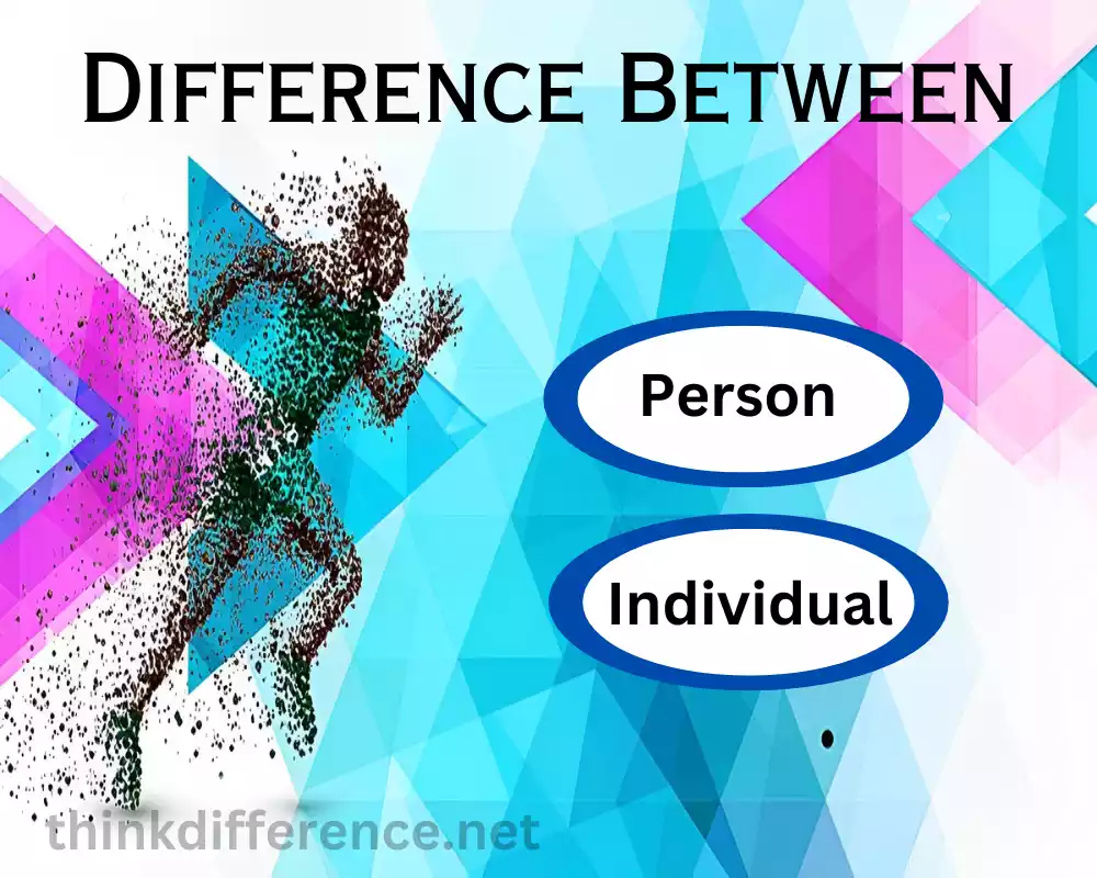 Person and Individual
