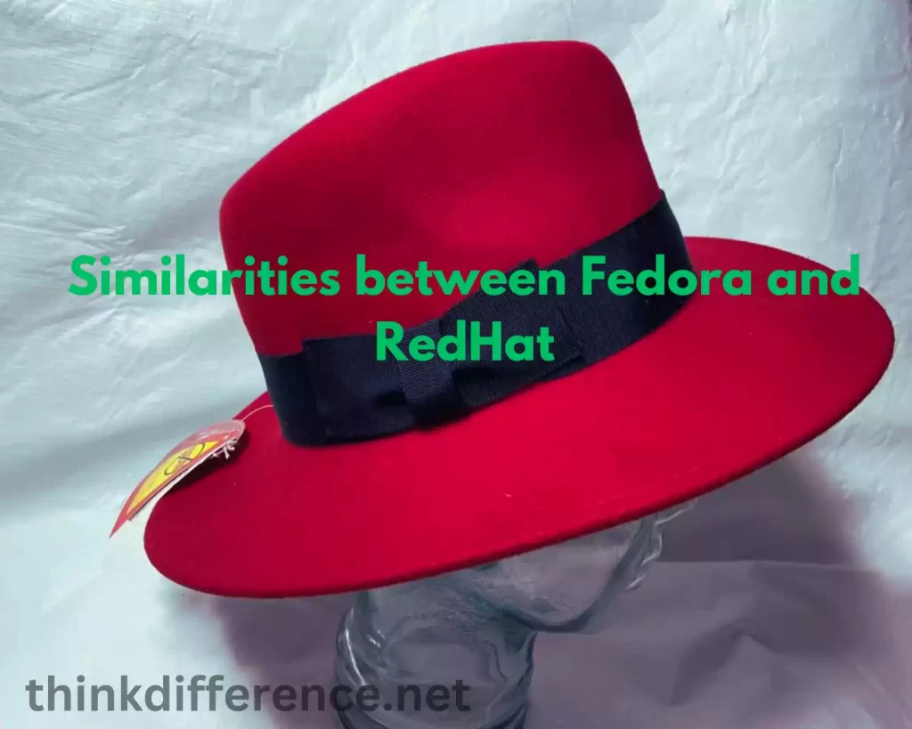 Similarities between Fedora and RedHat