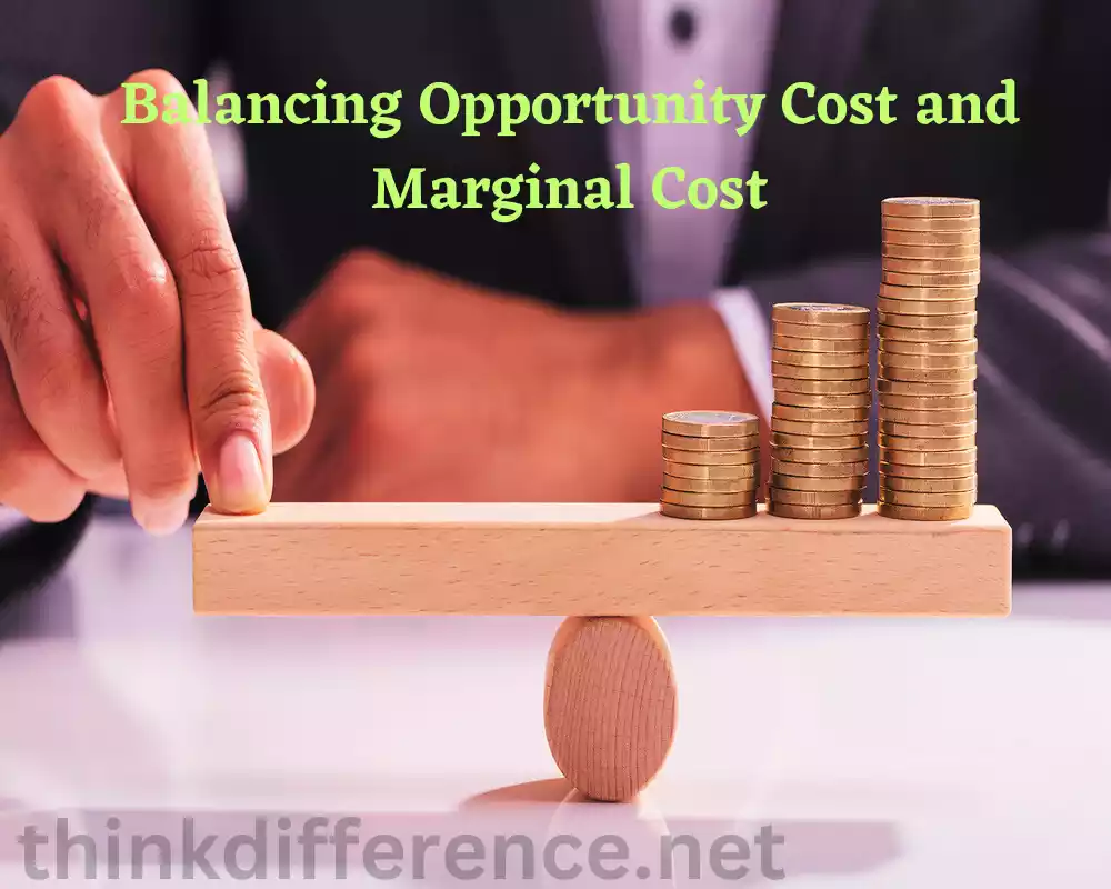 Balancing Opportunity Cost and Marginal Cost
