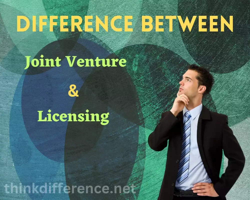 Joint Venture and Licensing