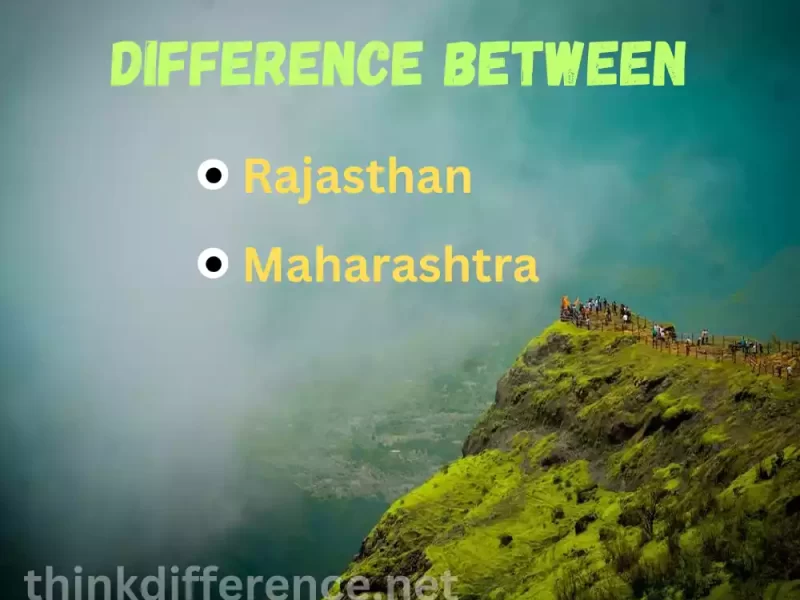 Rajasthan and Maharashtra
