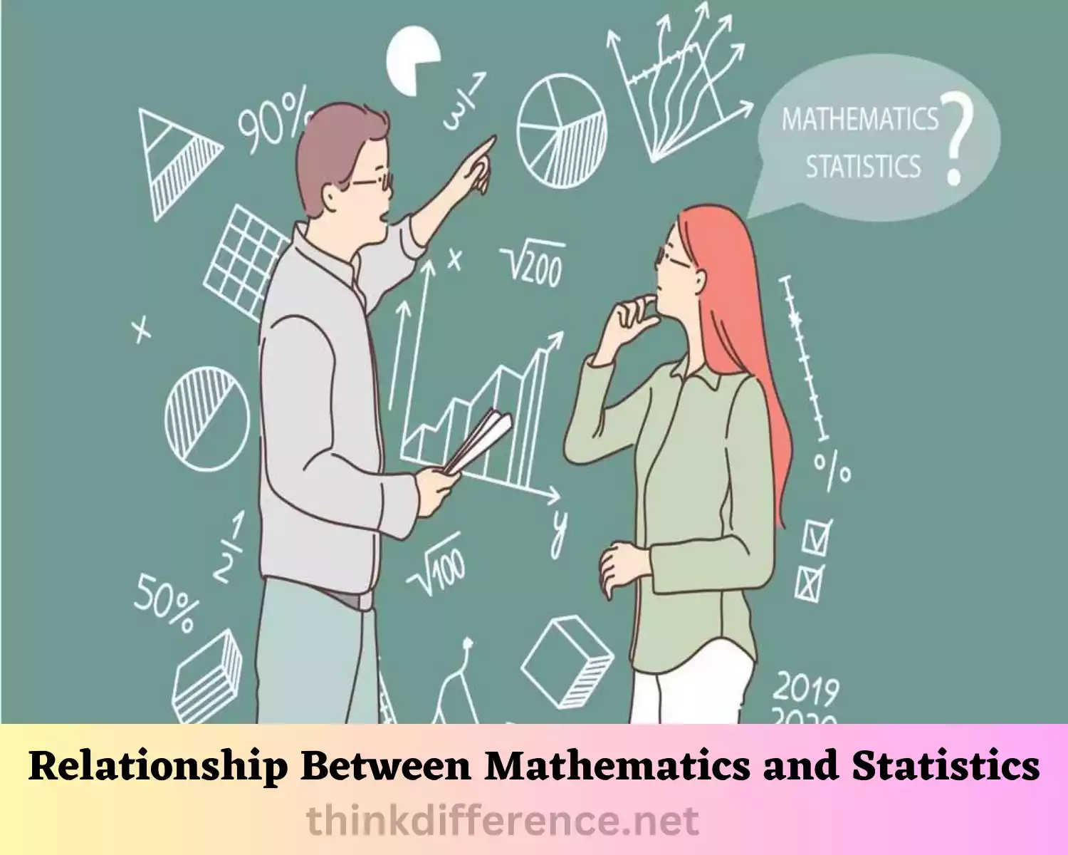 Relationship Between Mathematics and Statistics