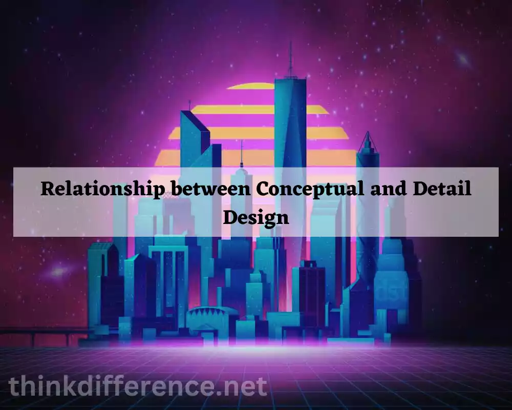 Relationship between Conceptual and Detail Design
