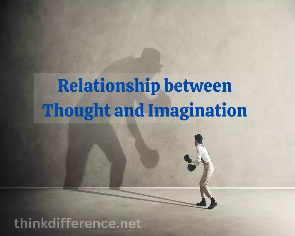 Relationship between Thought and Imagination