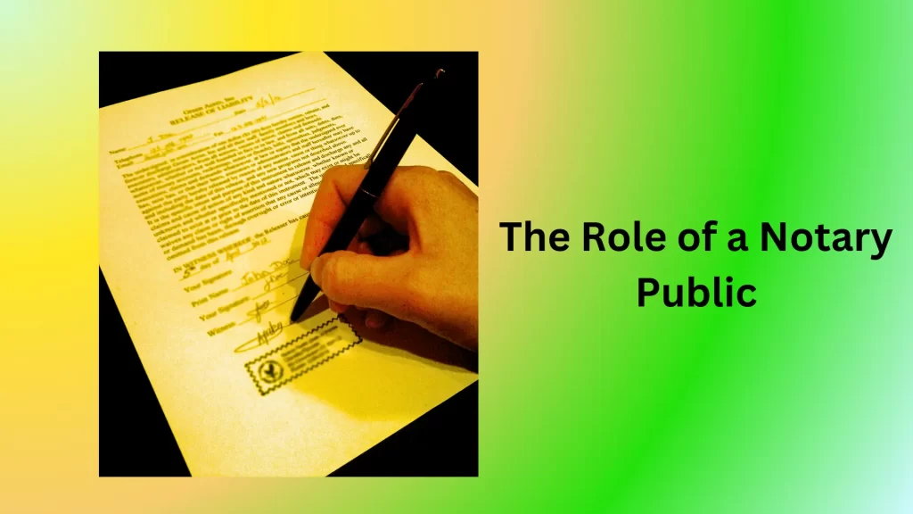 The-Role-of-a-Notary-Public