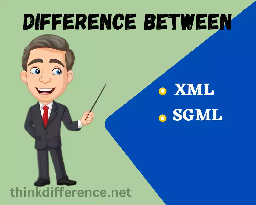 XML and SGML