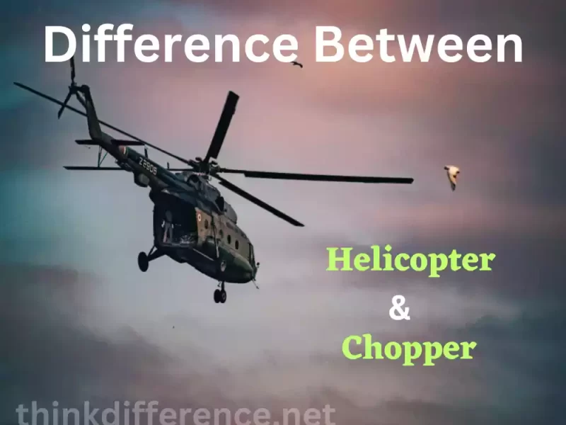 Helicopter and Chopper
