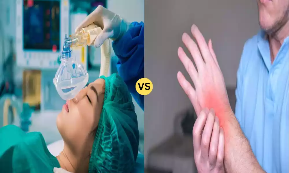 Anesthesia and Paresthesia