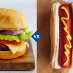 Hamburger vs Hotdog